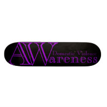 Domestic Violence Awareness Skateboard