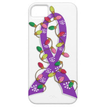 Domestic Violence Christmas Lights Ribbon