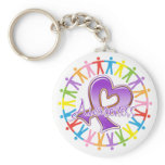 Domestic Violence Unite in Awareness Keychain