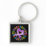 Domestic Violence Unite in Awareness Key Chains
