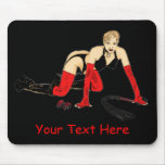 DOMINATRIX Cartoon Mouse Pad