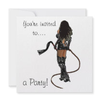 Dominatrix with Whips