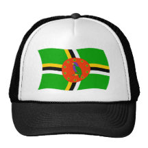 Dominica Flag Hat