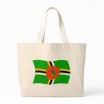 Dominica Flag Tote Bag