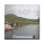 Dominica View Fridge Magnets