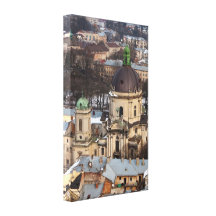 Dominican cathedral in Lviv Canvas Print