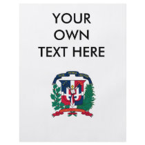 Dominican Republic Coat of Arms Custom Flyer