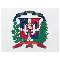 Dominican Republic Coat of Arms Flyer Design