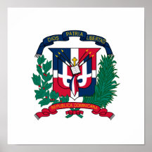 Dominican Republic Coat of Arms Print