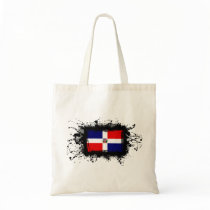 Dominican Republic Flag Canvas Bag
