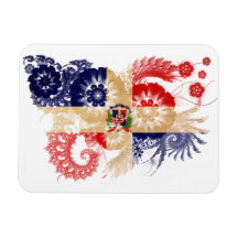 Dominican Republic Flag Flexible Magnets