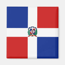 Dominican Republic Flag Magnet