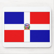 Dominican Republic Flag Mouse Pad