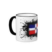 Dominican Republic Flag Mugs