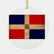 Dominican Republic Flag Ornament
