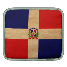 Dominican Republic Flag Sleeves For iPads