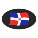 Dominican Republic Flag Sticker