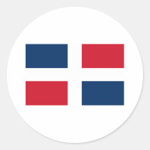 Dominican Republic flag Stickers