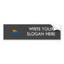 DOMINICAN REPUBLIC GAY PRIDE BUMPER STICKER