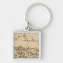 Dominican Republic, Haiti, West Indies Key Chain