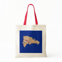 Dominican Republic Map Bag