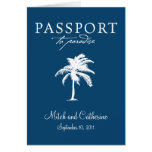 Dominican Republic Passport Wedding Invitation cards