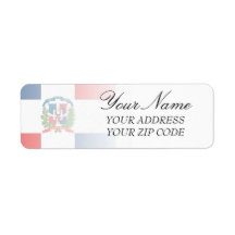Dominican Republic Return Address Labels
