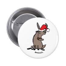 Dominick the Donkey Pinback Button