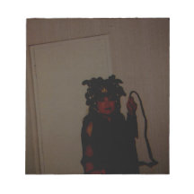 DOMME WITH WHIP MEMO NOTEPADS