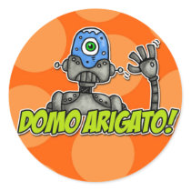 domo arigato (mr. roboto) stickers