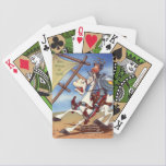 DON QUIJOTE - by Cervantes "Quien destaja..." playing cards