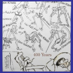DON QUIJOTE in Translation - 400 Years, Cervantes napkins