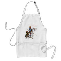 DON QUIJOTE, SANCHO, ROCINANTE y RUCIO - delantal Apron