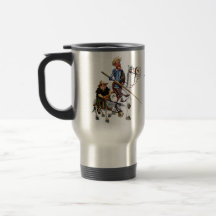 DON QUIJOTE, SANCHO, Taza - Cervantes Mug