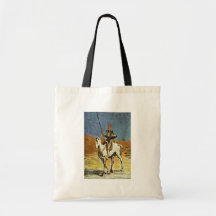 Don Quixote And Sancho Panza By Daumier Honoré (Be Bag