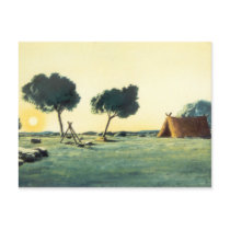 DON QUIXOTE - Animation Background (1979) Post Card