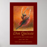 Don Quixote Ballet Art Poster
