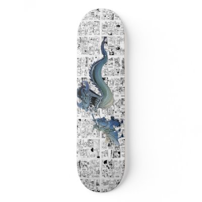 DON QUIXOTE FANTASY DRAGON -Skateboard-Tabla skate by QUIXOTEdotTV