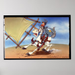 DON QUIXOTE - IVth . Centenary Poster