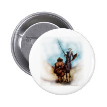 Don Quixote Pinback Buttons