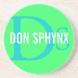 Don Sphynx Cat Monogram Design