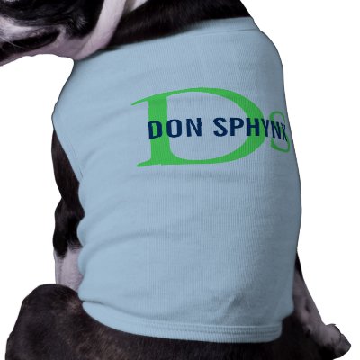 Don Sphynx Cat Monogram Design by FCACshelter