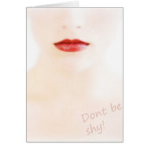 Don’t be shy cartoes