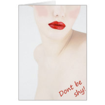 Don’t be shy cartoes