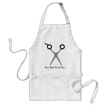 Don’t Make Me Cut You (Black Hair Cutting Scissor) Apron