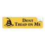 Don’t Tread on Me Bumper Sticker