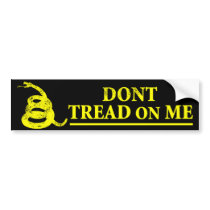 Don’t Tread on Me bumper stickers