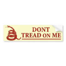 Don’t Tread on Me bumper stickers