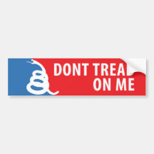 Don’t tread on Me, Major League Bumper Stickers
