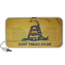 Don’t Tread On Me Tea Party Flag Doodle Speaker